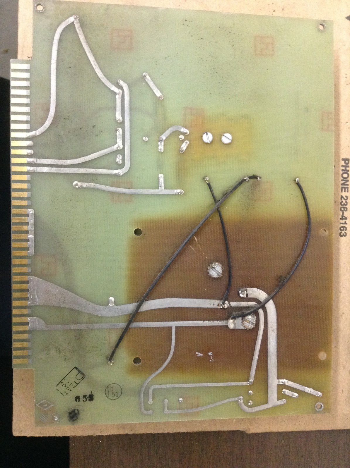 Untested Vintage Unbranded 9V & 24V Power Circuit Board 583797