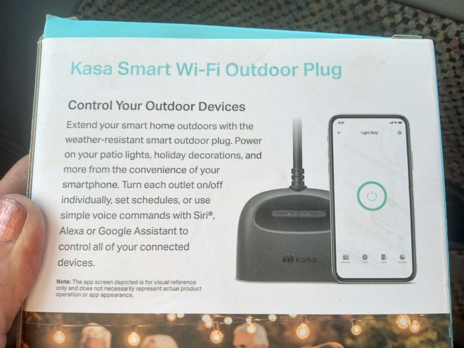 Tp-link EP40-Kasa Smart WiFi Outdoor Smart Plug KP400