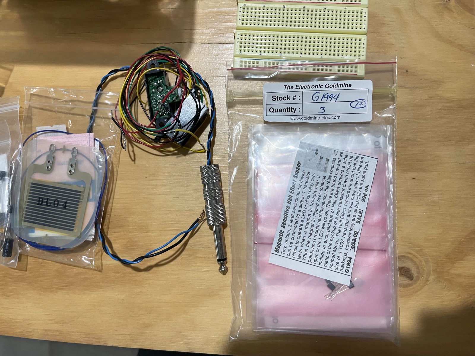 Box of Electronics – Box 2 – The Electronic Goldmine – Japanese Kits – Jameco