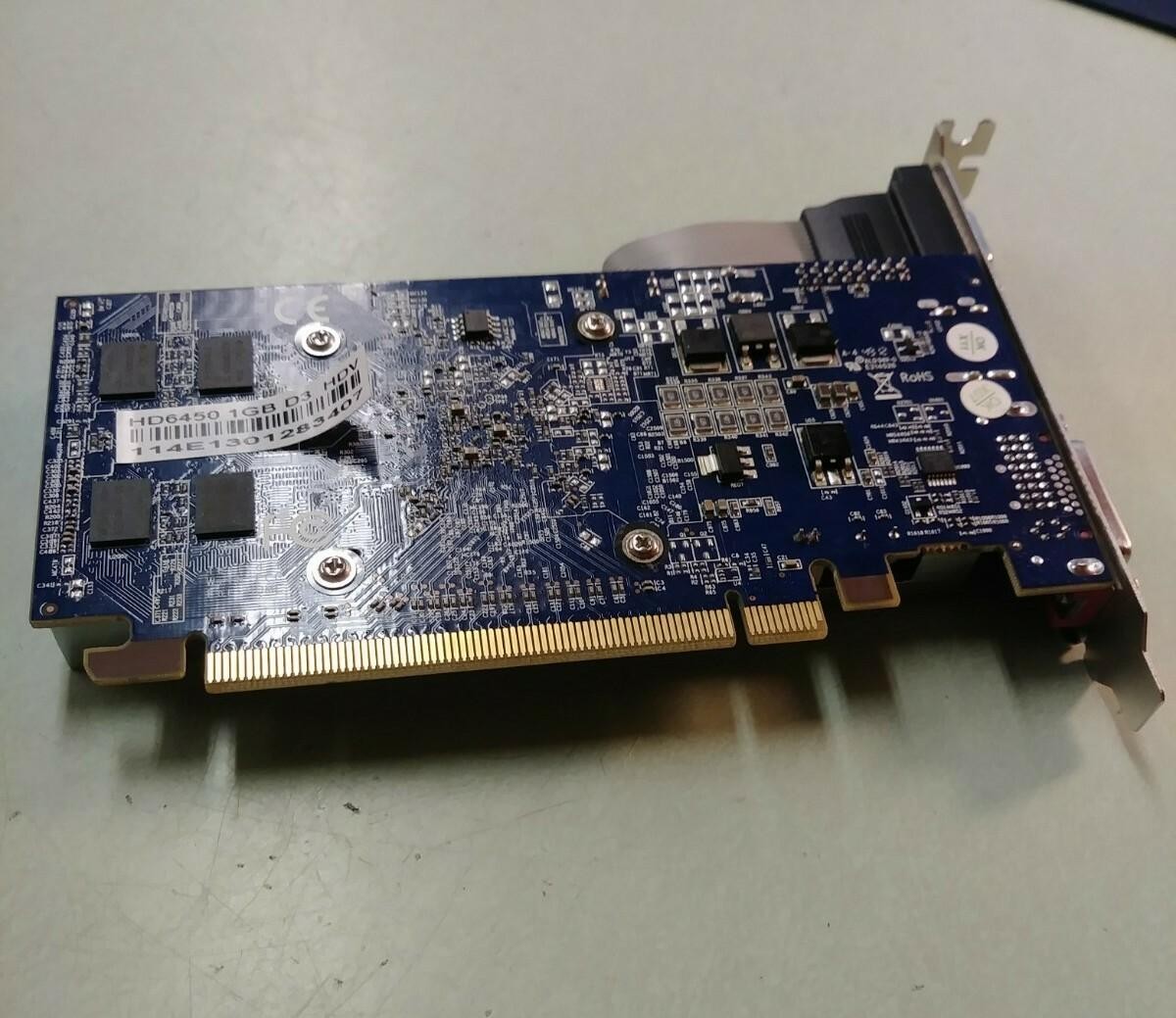 HD6450 1GB D3 HDV Video Card Ta-x6400 REV 2.0 109-TA0164-20