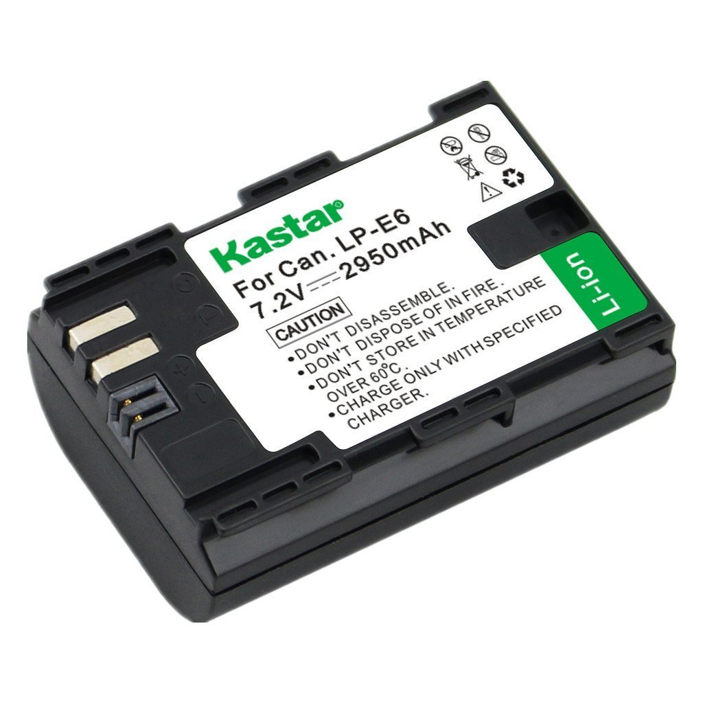 LPE6 Battery&Sim USB Charger for Canon EOS 5DS, 5DS R,5D Mark II,5D Mark III