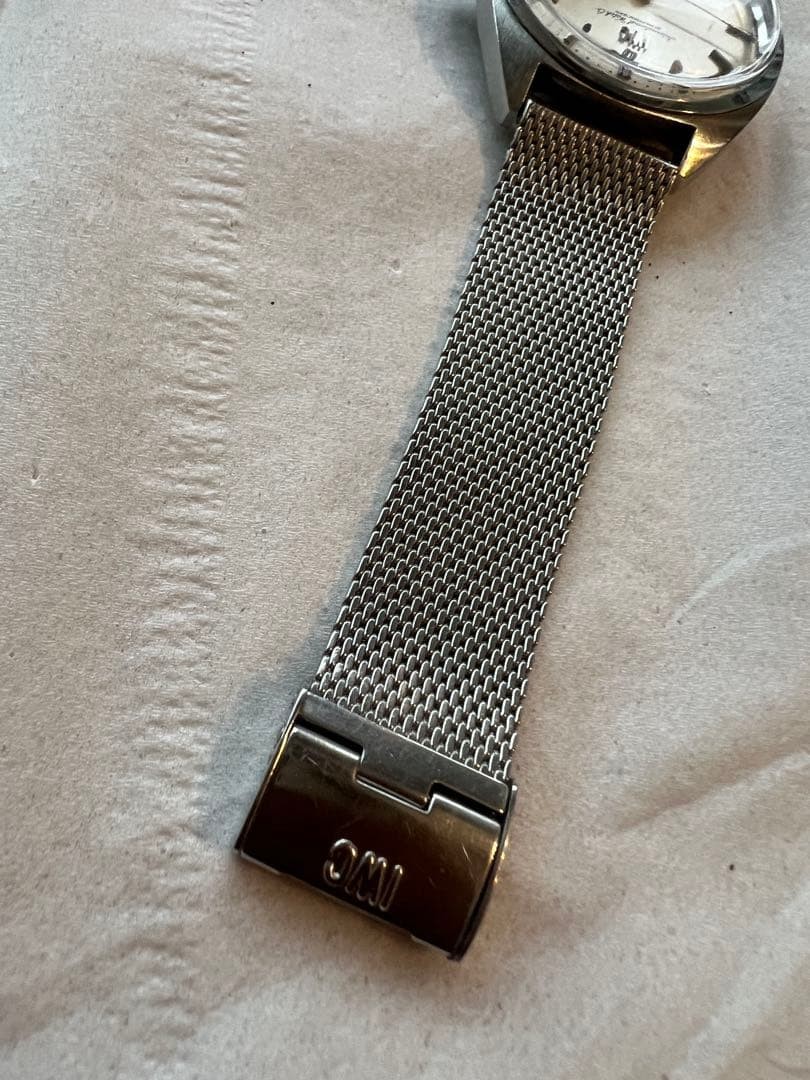 IWC Wristwatch Yacht Club Old Intermesh Original Bracelet Automatic Date