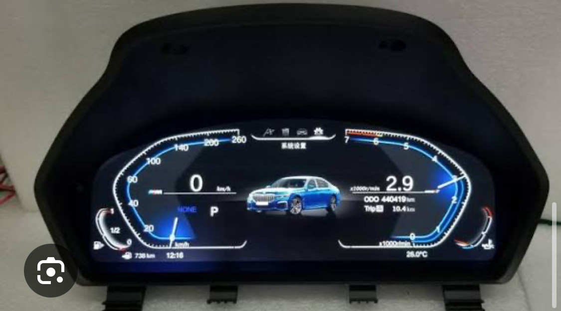 BMW F30 Digital Instrument Cluster
