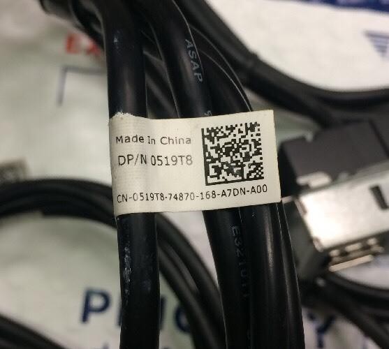 LOT OF 5 Genuine Dell OEM 0519T8 CABLE USB Audio Panel