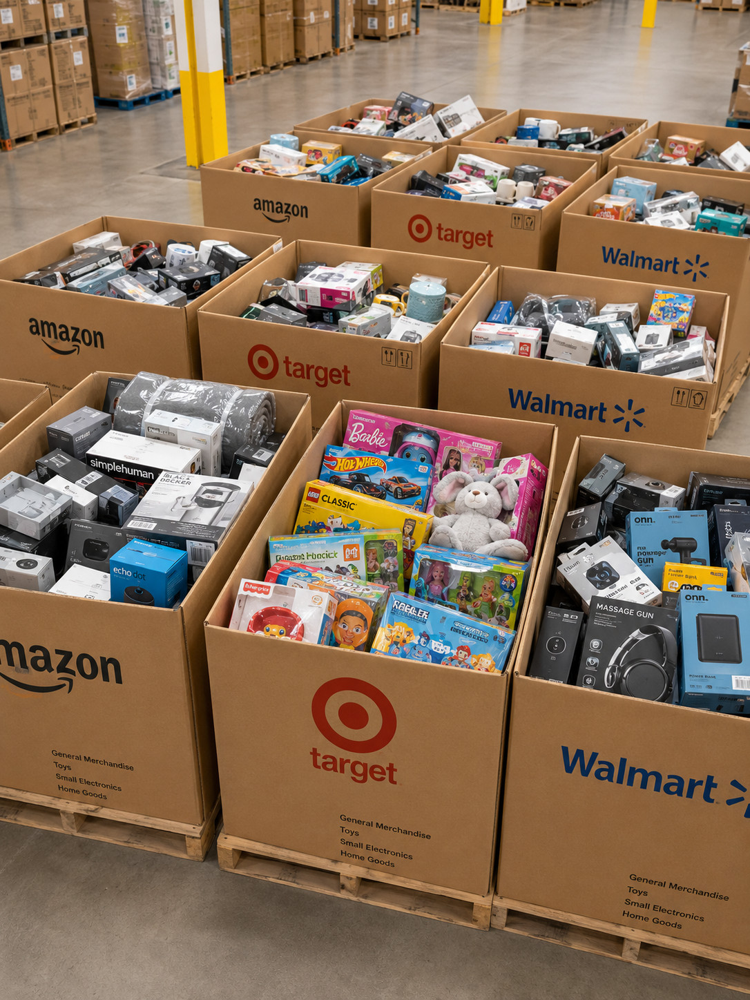 Amazon Mixed Lot Small Electronics Home Goods Daily Essentials Surprise Amazon