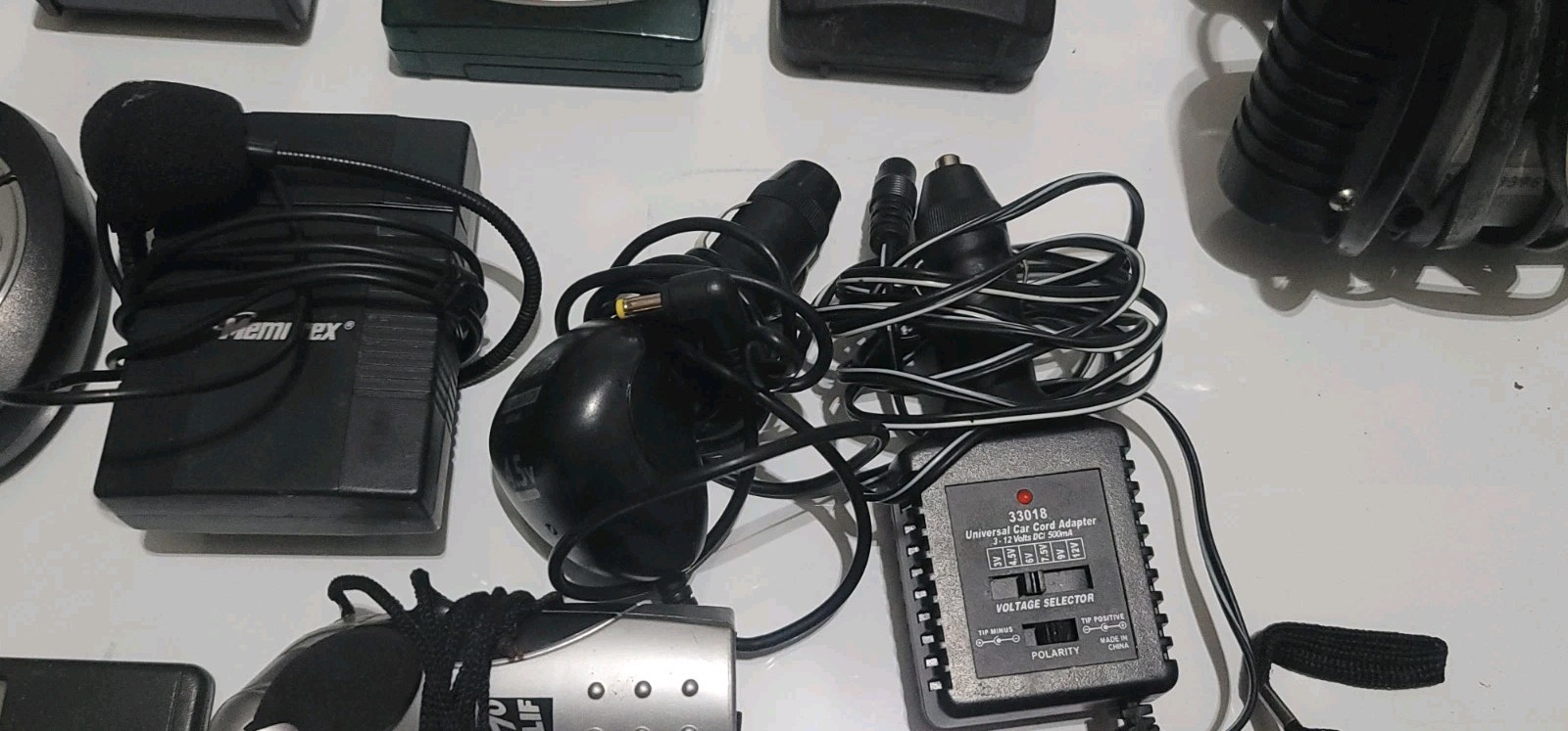 Vintage Electronics Lot Juliette Jensen Lantern Radio Earbuds Flashlights Bulk