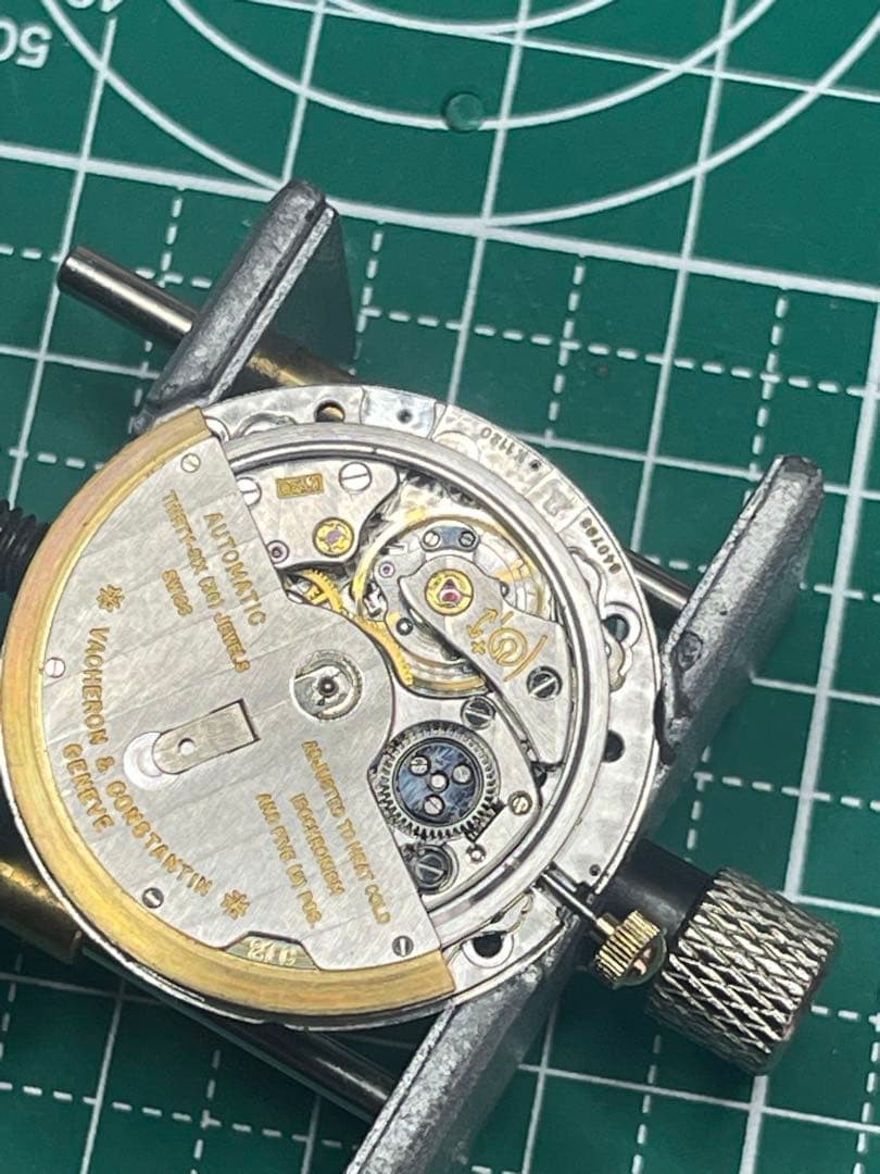 VACHERON CONSTANTIN Automatic watch cal.1120 for men silver gold color