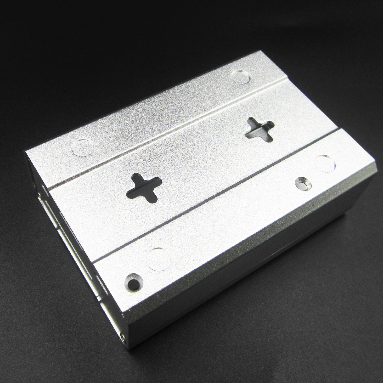 Premium Aluminum Alloy Metal Case for Raspberry Pi 2 Model B and RPi B+ white