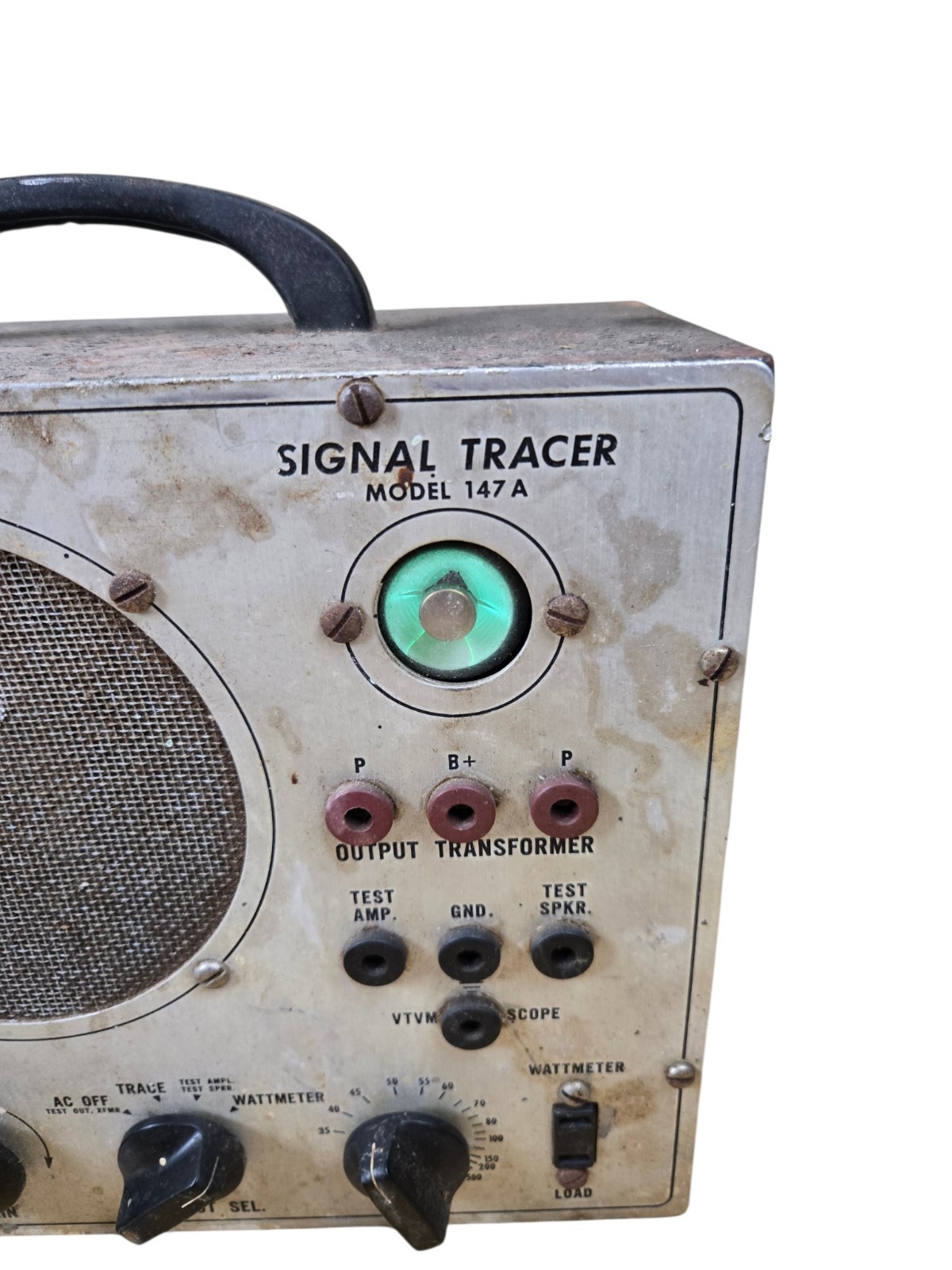 Vintage EICO Signal Tracer Model 147A Untested Equipment FOR PARTS SEE