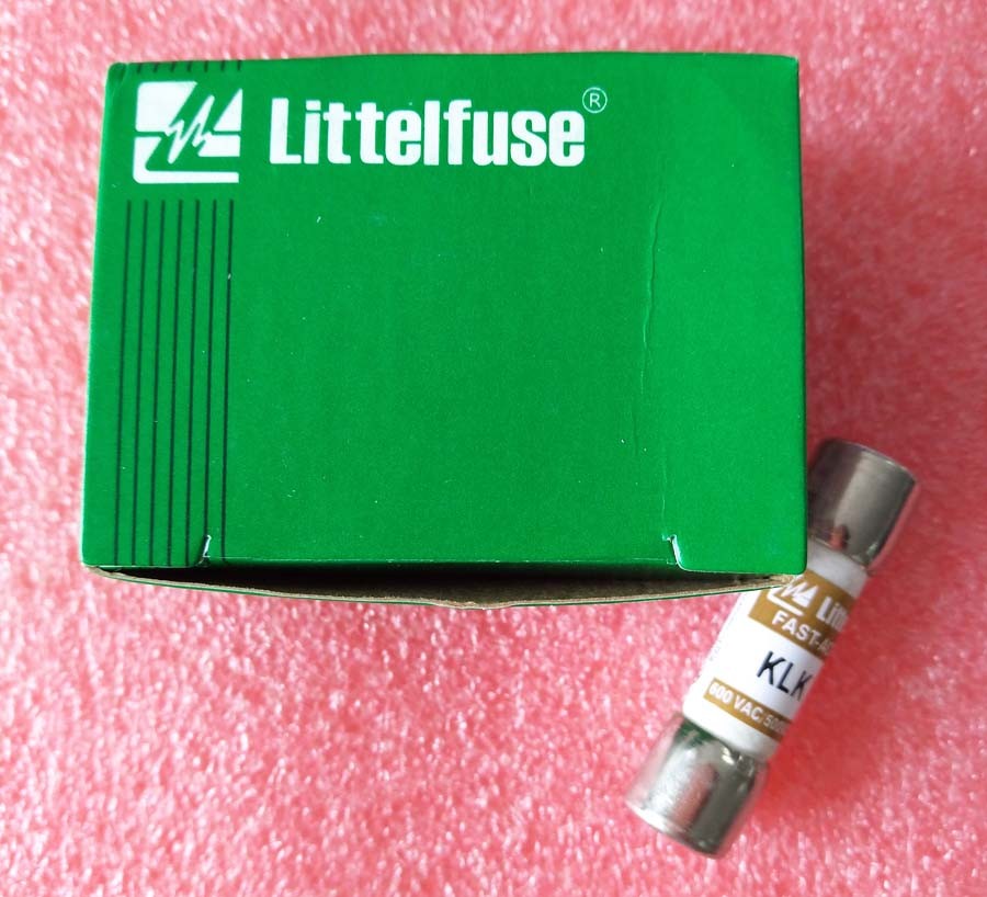 Littelfuse KLK1 (KLK-1) 1 Amp (1 A) 600V Midget Fast Acting Fuse