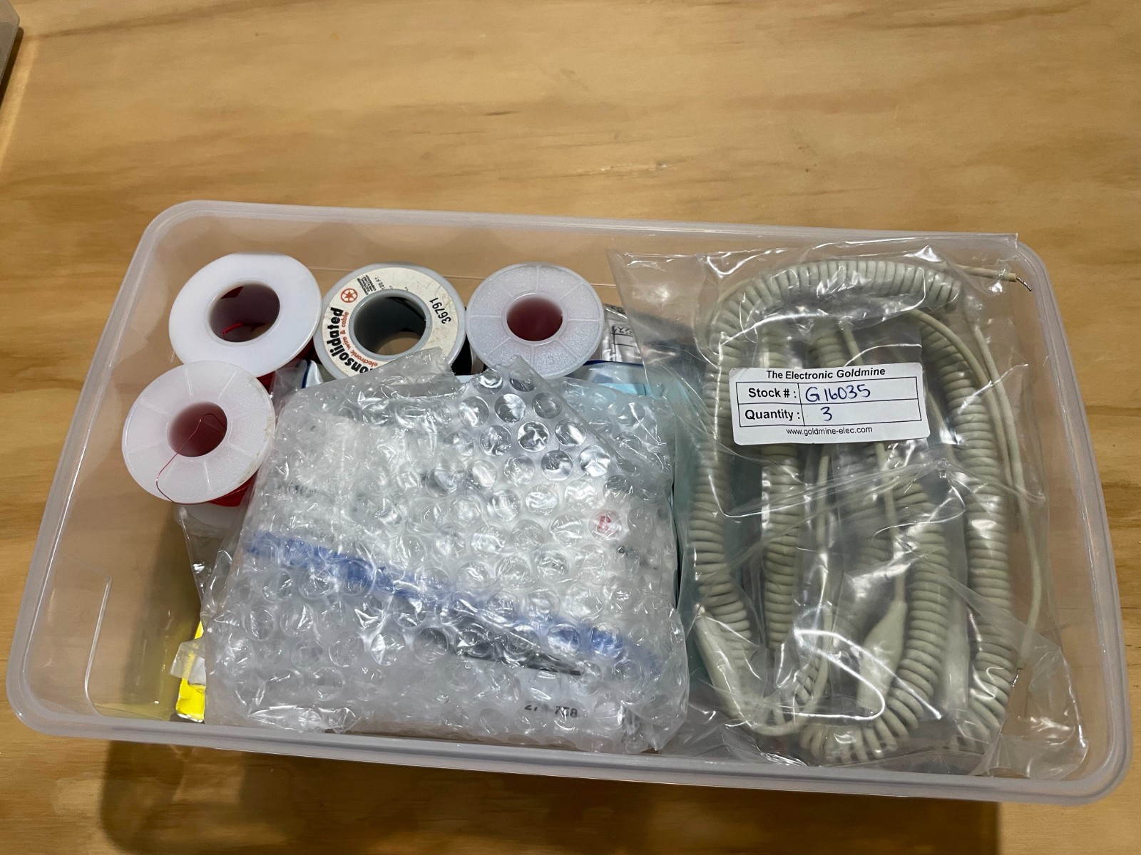 Box of Electronics – Lot – Box 1 – Jameco – Japanese Kits – Electronic Goldmine