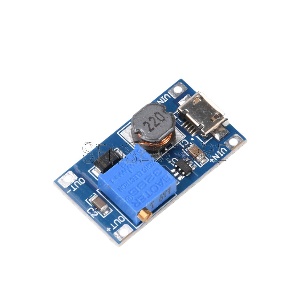 5PCS 2A booster board DC-DC step-up module 2/24V to 5/9/12 / 28V Replace XL6009