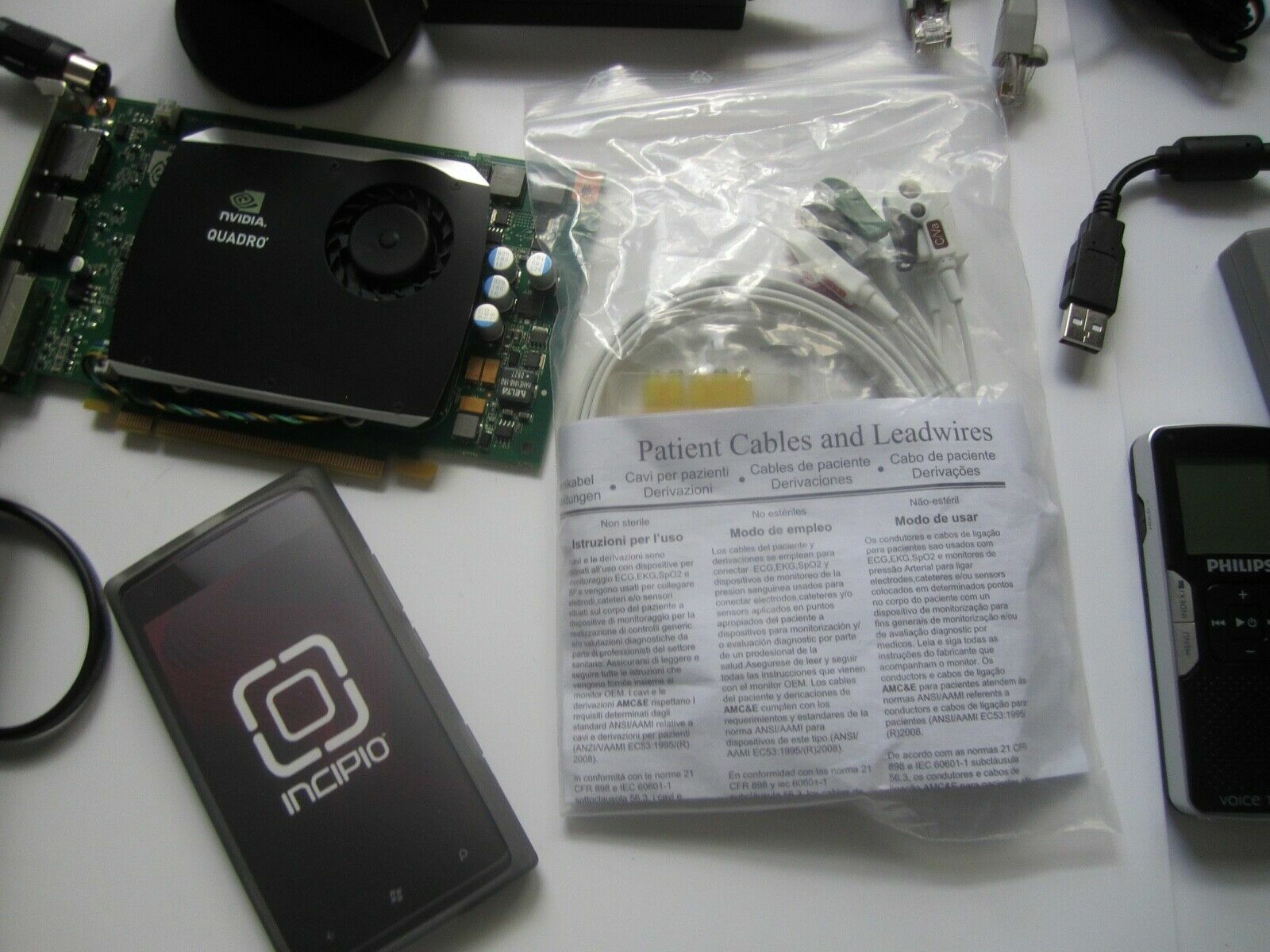 Mixed Lot of Electronics, remotes, AC Adapters, GPS & more….. NO RETURNS M