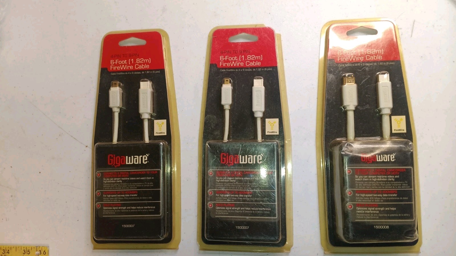 Miscellaneous Lot Of NIB GIGAWARE,RADIO SHACK 41 TOTAL SOLD FOR PARTS FREE SHIP