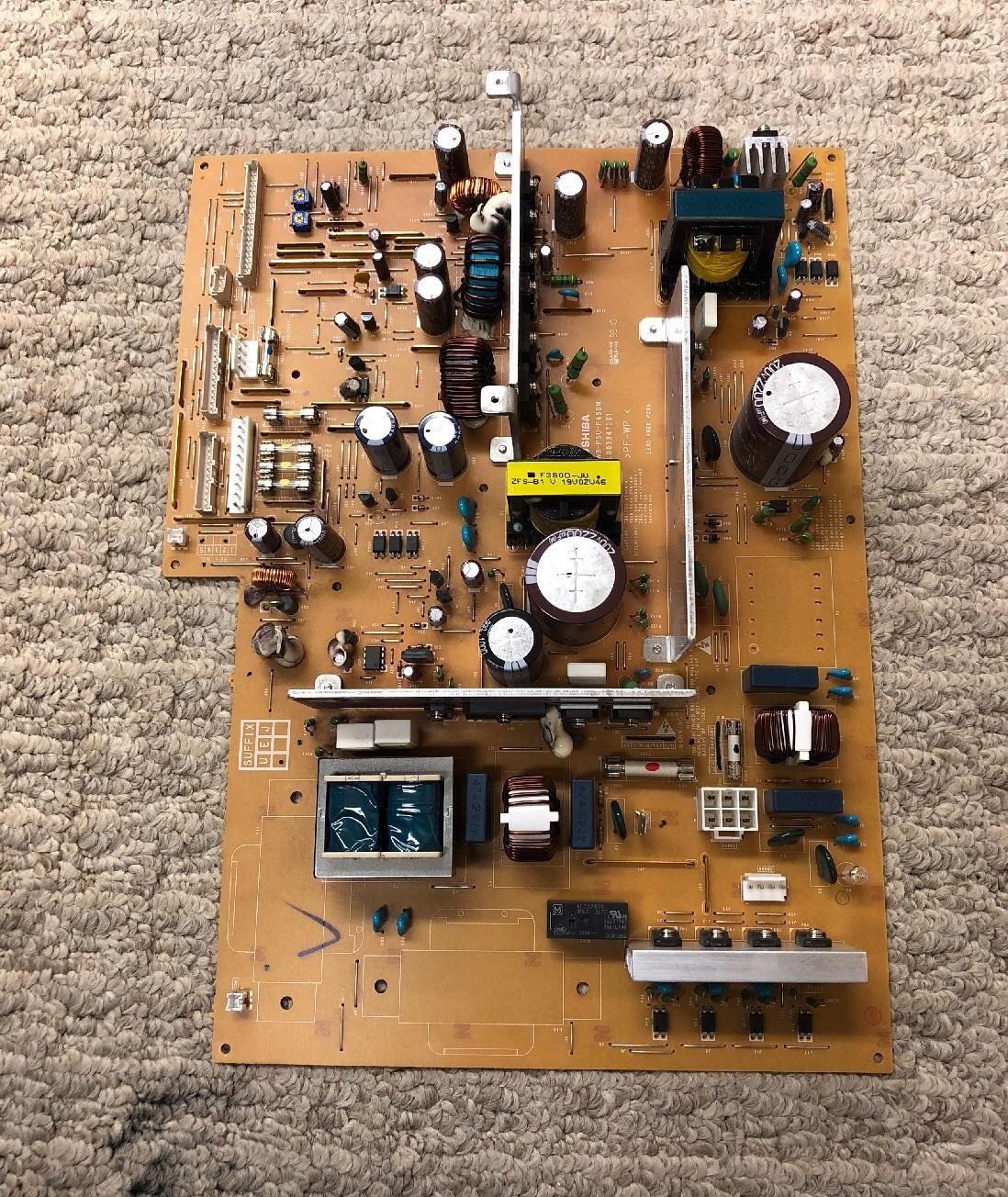 TOSHIBA E STUDIO COPIER POWER SUPPLY BOARD PWB-PSU-F450M 6LG03347001