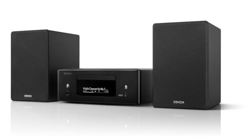 Denon Denon RCD-N12 Network CD Receiver HEOS/HDMI ARC compatible Black RCDN12K