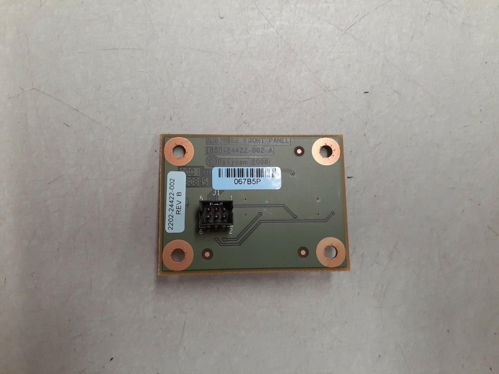 POLYCOM 2202-24422-002 REV B Switch Board 1380-24422-002 A