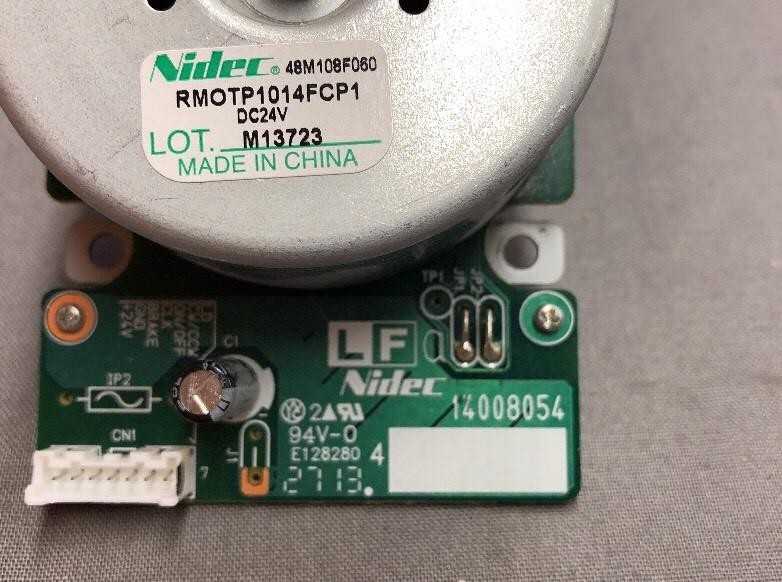 Nidec 24V STEPPER MOTOR RMOTP1014FCP1 14008054 48M108F060