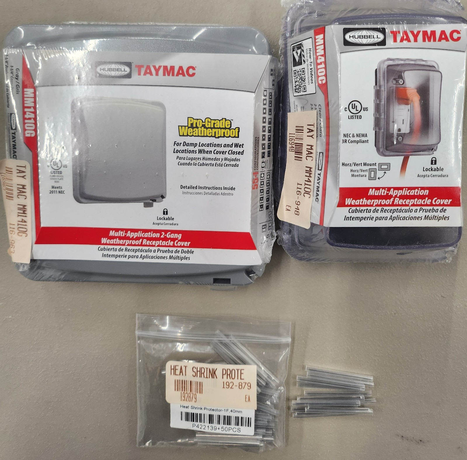 Mystery Electrical Lot 85 Separate Items for a total of 4,684 Pieces