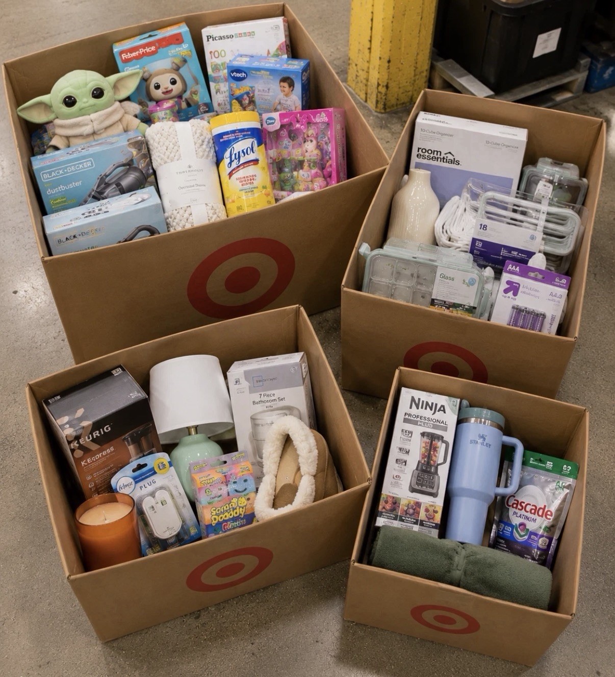 Target Amazone Mystery Box Consumer Goods with Home Product Variety New!