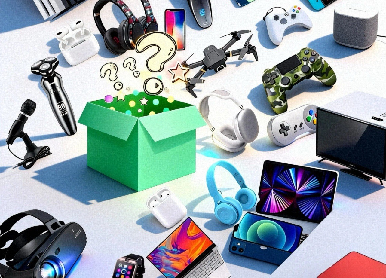 Mystery Box , Consumer Electronics , Surprise Gifts LOT! 5 – 20 Items All NEW