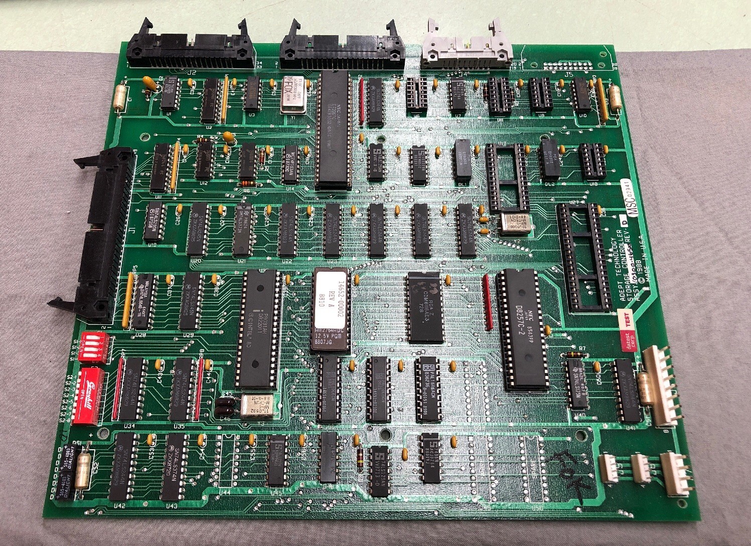 Adept 10300-46510 Rev-D Floppy Disk Storage Controller BOARD 20300-46510 REV B