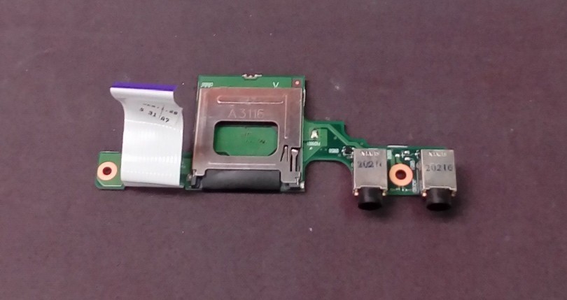 HP 620 AUDIO JACK CARD READER 6050A2330301-AUDIO-A02