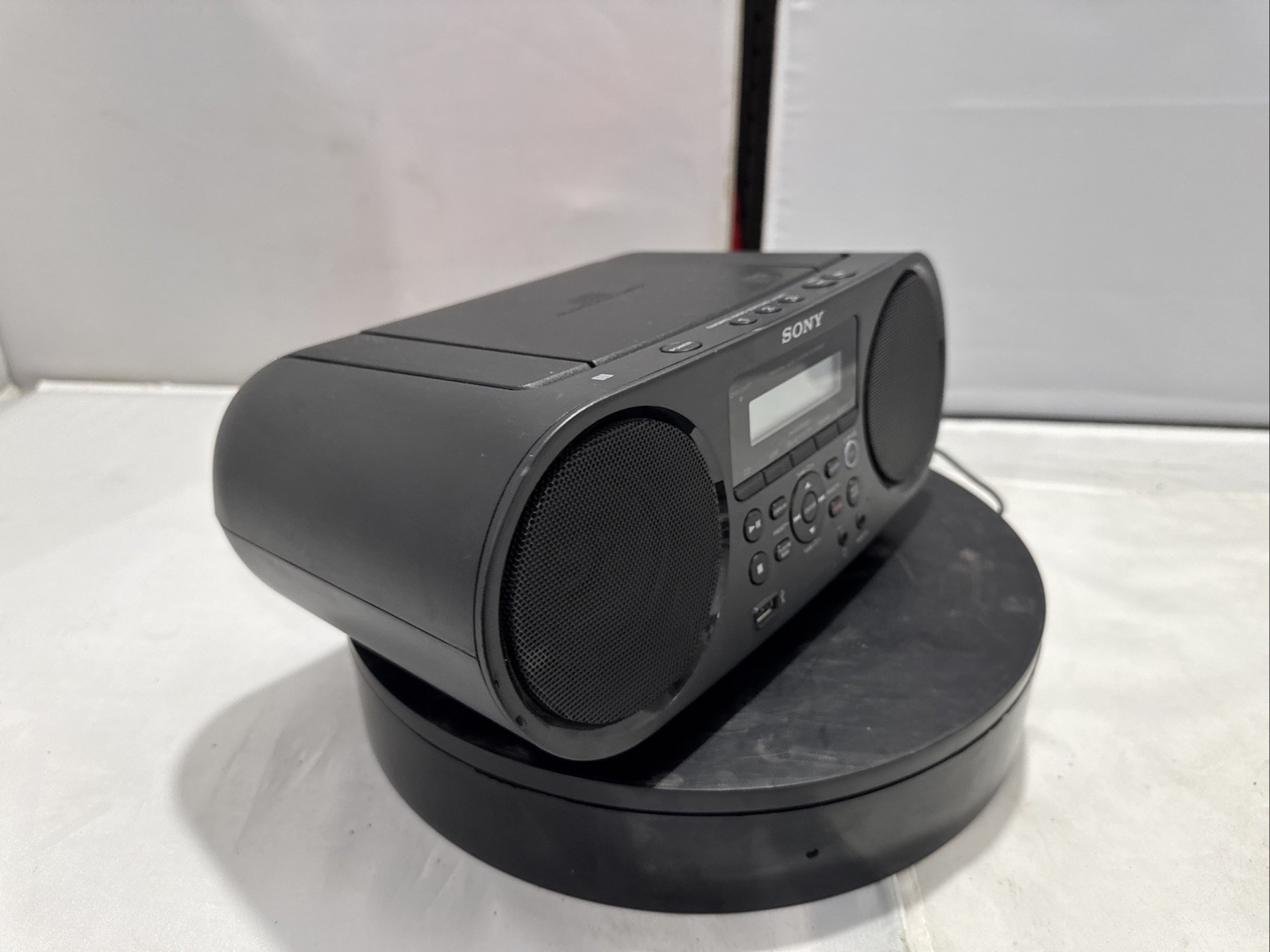Sony ZS-RS60BT CD Boombox Bluetooth USB For Parts Repair Does Not Power On