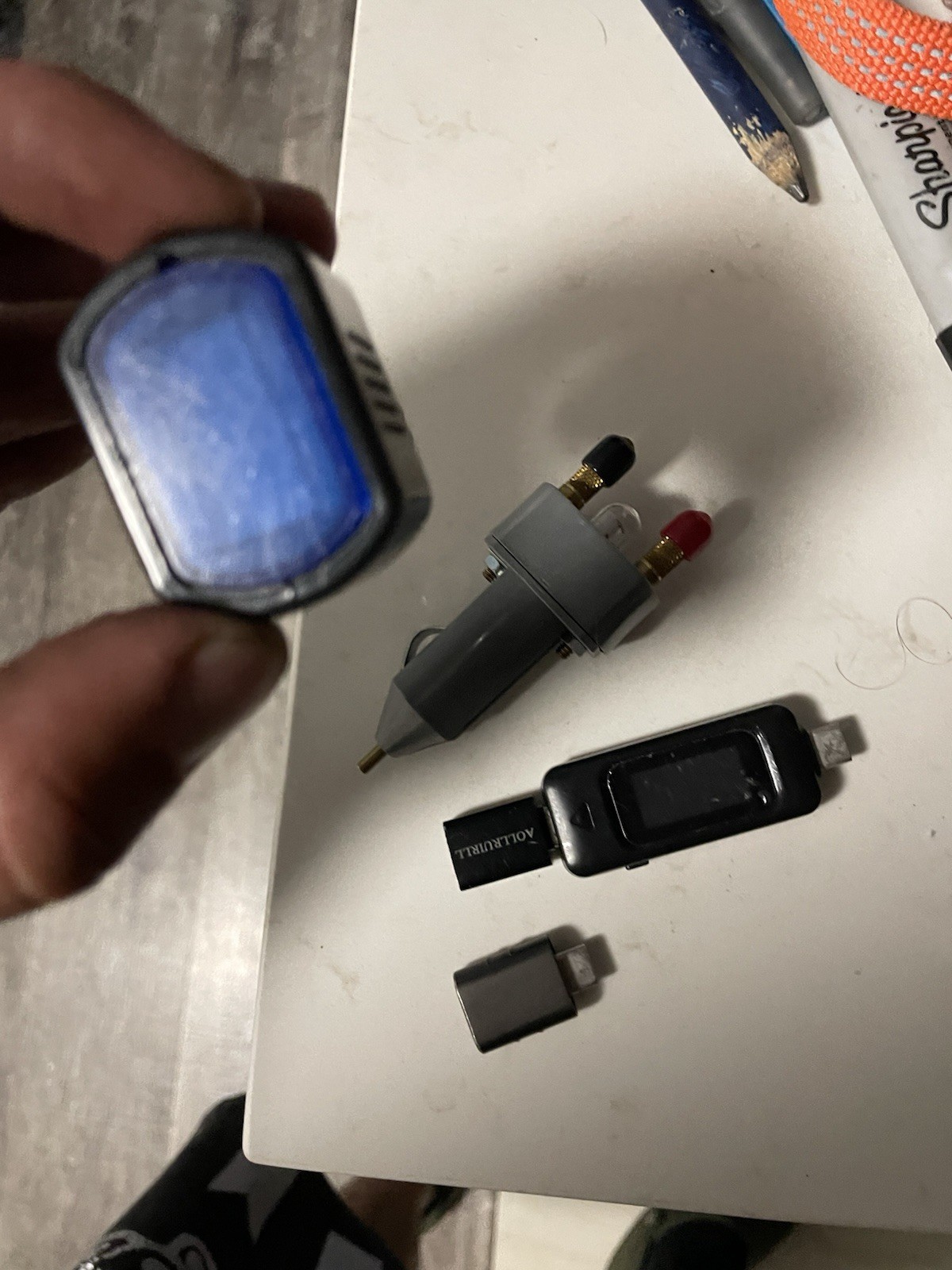 Makerfire USB-C Car Charger PD Quick Charge C Type Support-PD30&QC4.0 veh tester