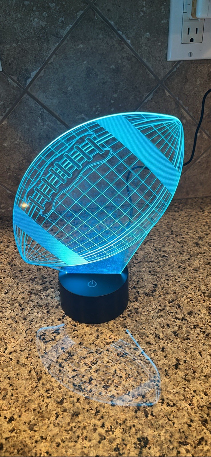 Multi-Color Changing Football LED Light Touch Control High Quality