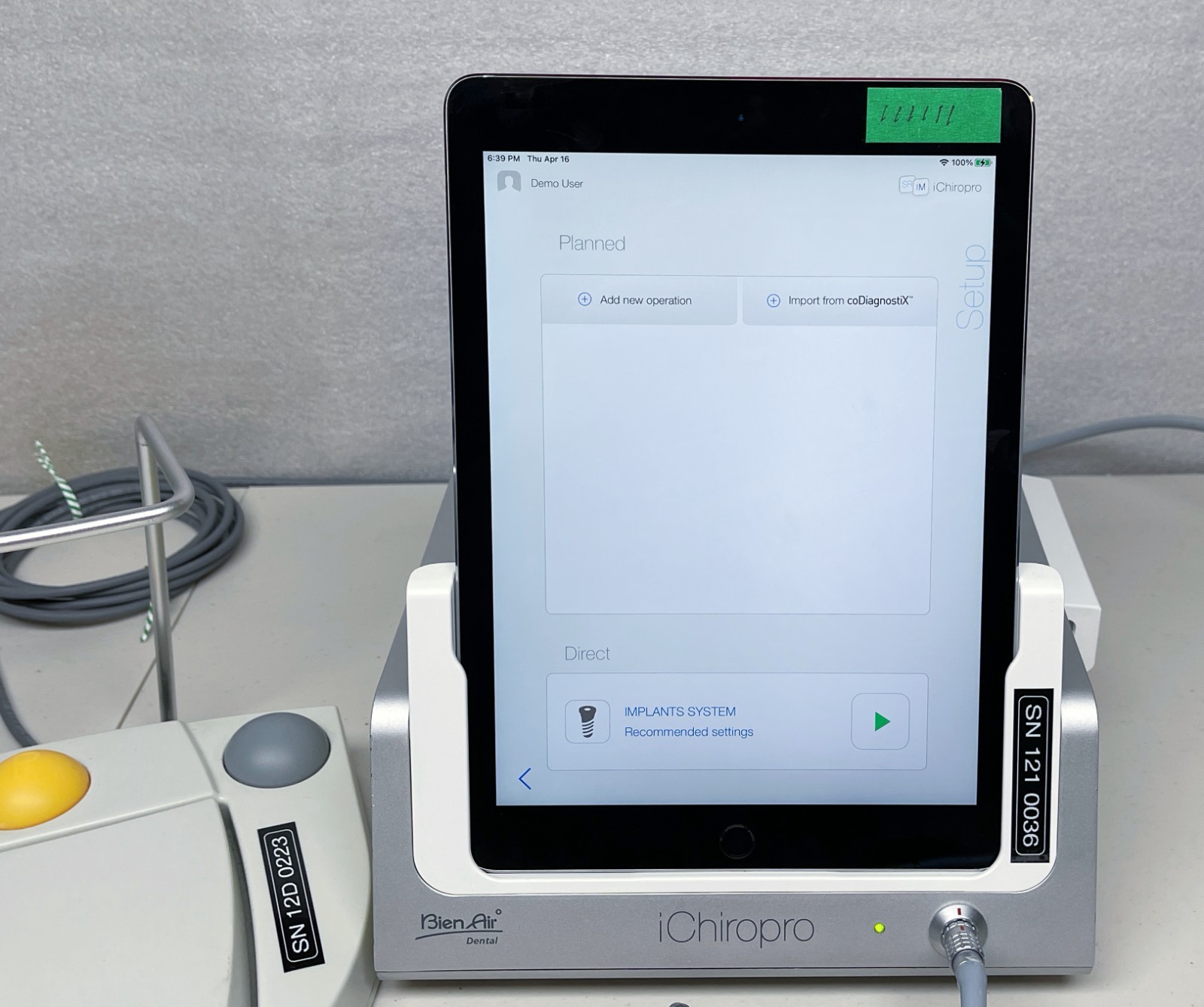 🚩Ipad Air 2 for Bien Air iChiropro, With installed iChiropro APP, **Ipad Only**