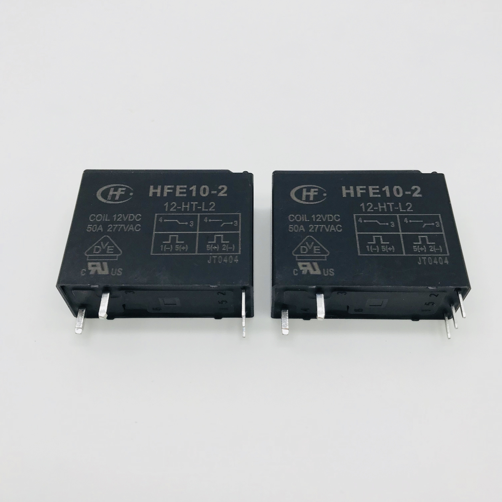ORIGINAL HFE10-2-12-HT-L2 Miniture High Power Latching relay 50A 277VAC