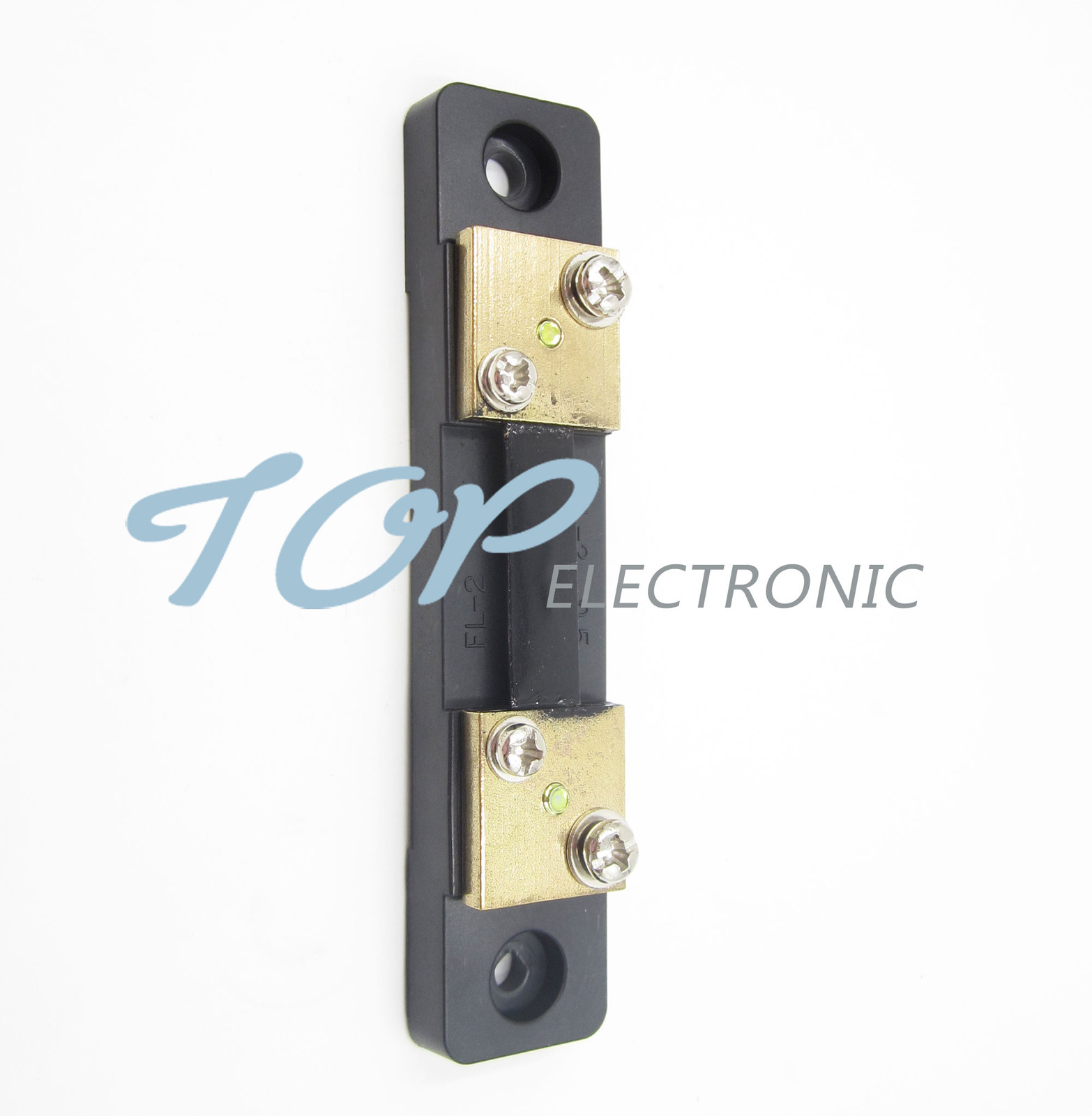 FL-2 DC 75mV 50A Shunt Resistor For Meter Amp Analog Panel Ammeter VoltMeter