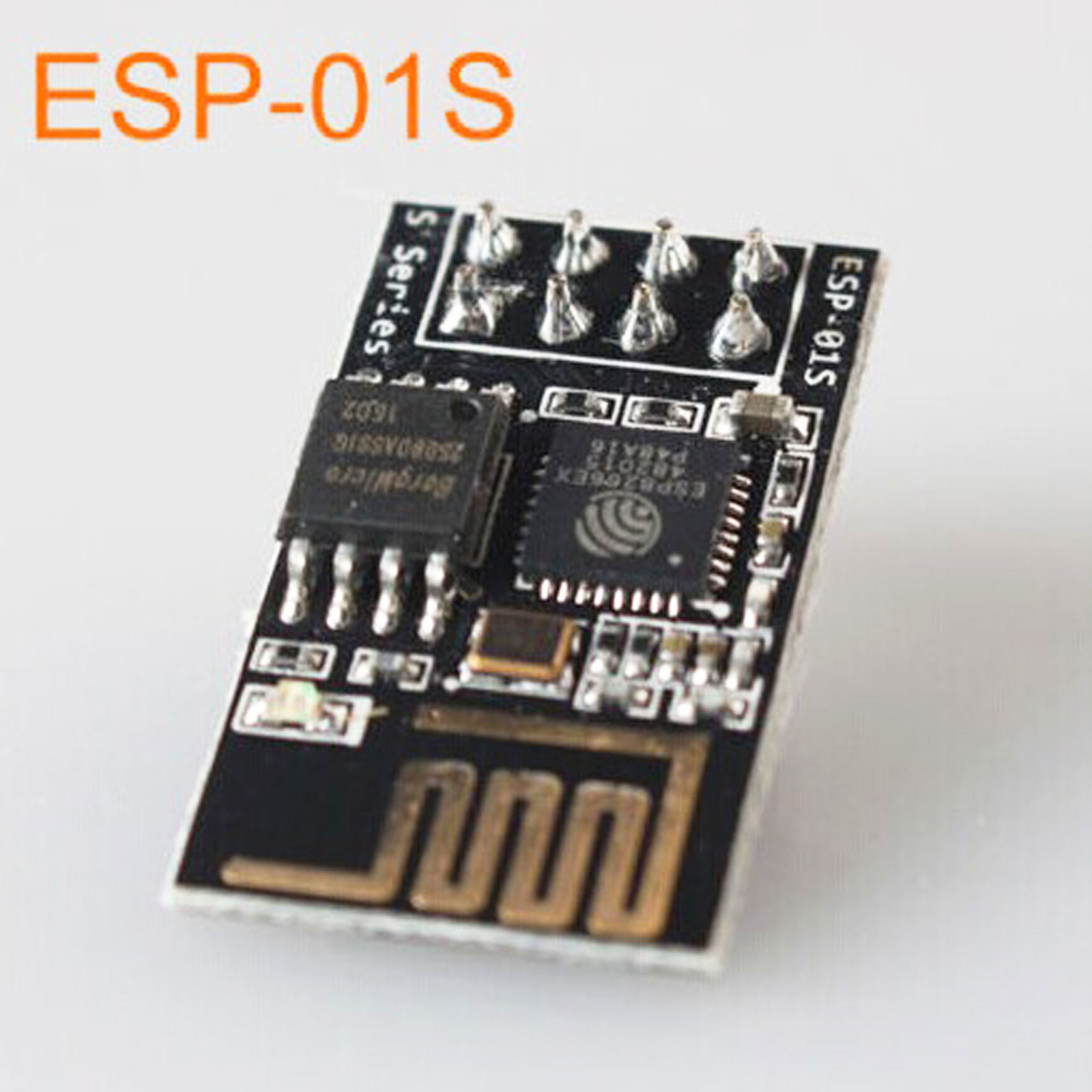 2PCS ESP8266 ESP-01S Serial WIFI Wireless Module +Breadboard Adapter PCB Breakou
