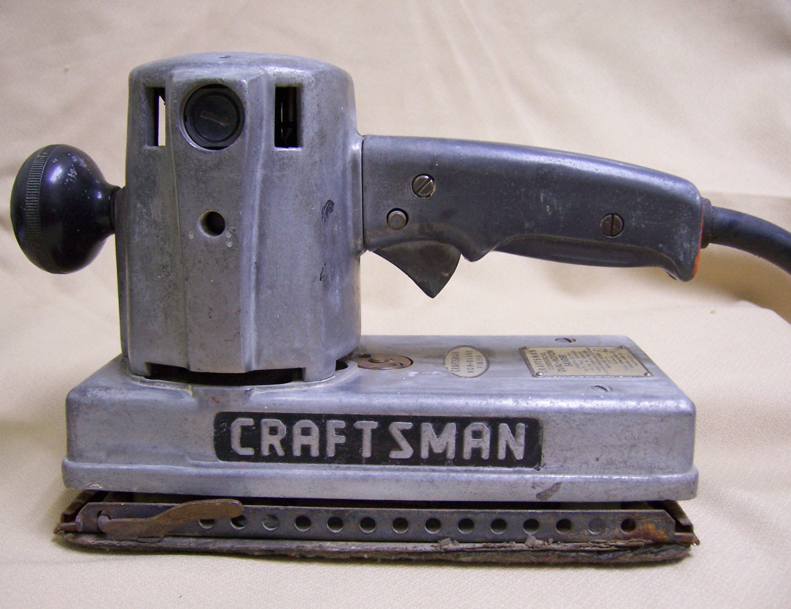 Vintage Craftsman Commercial Dual Motion Sander 315.22401 Sears Roebuck USA Made