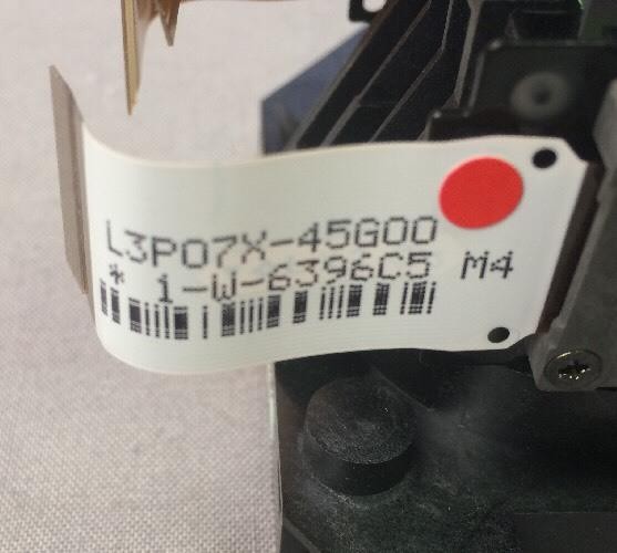 LCD PANELS WITH HOUSING L3P07X RED 45G00 GREEN 46G00 BLUE 45G00
