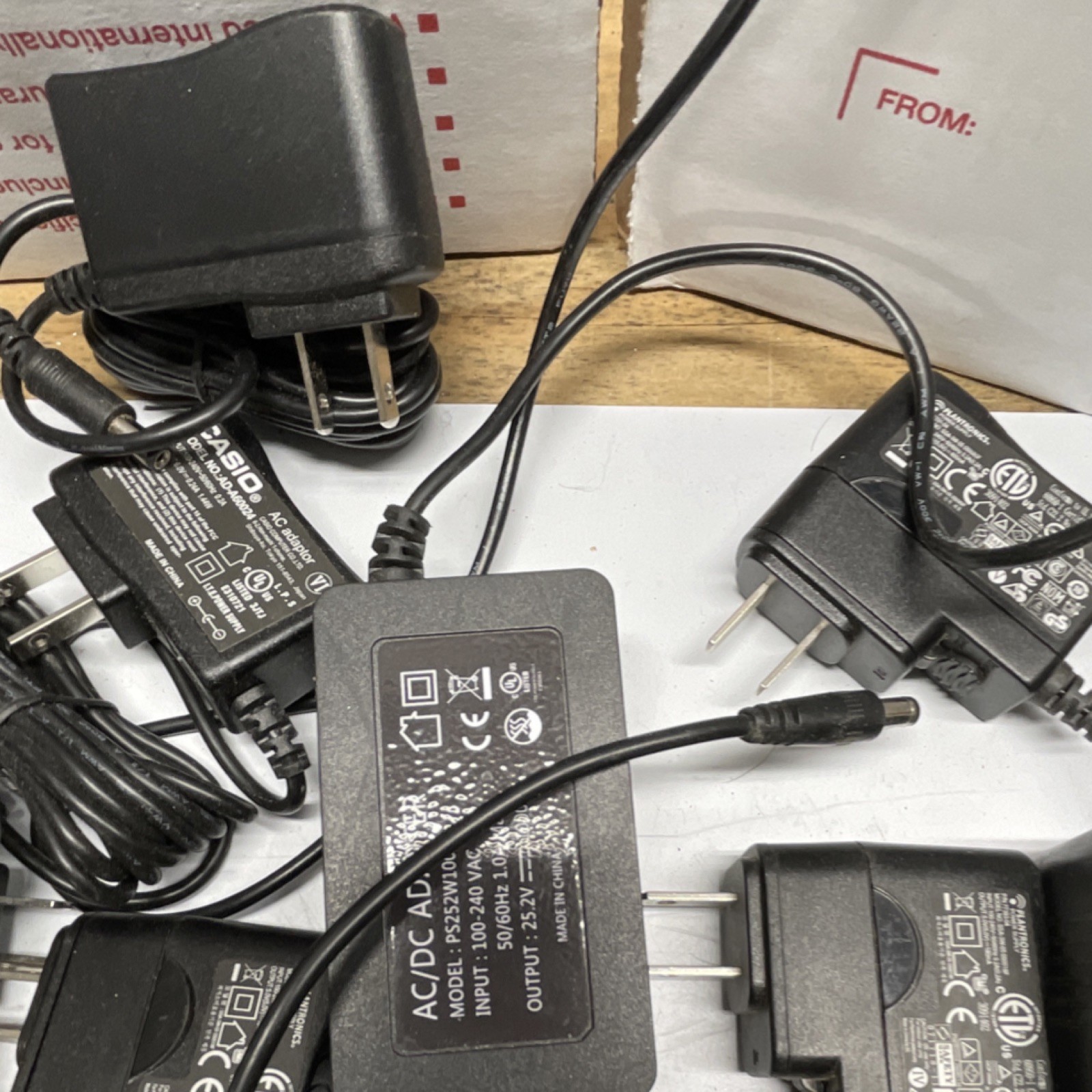Samsung Lenovo Nintendo Casio BlackBerry Energy Star AC Adapter Lot PS52W10X