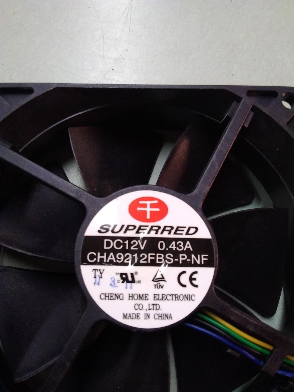 Superred CHA9212FBS FAN DC24V 0.14A