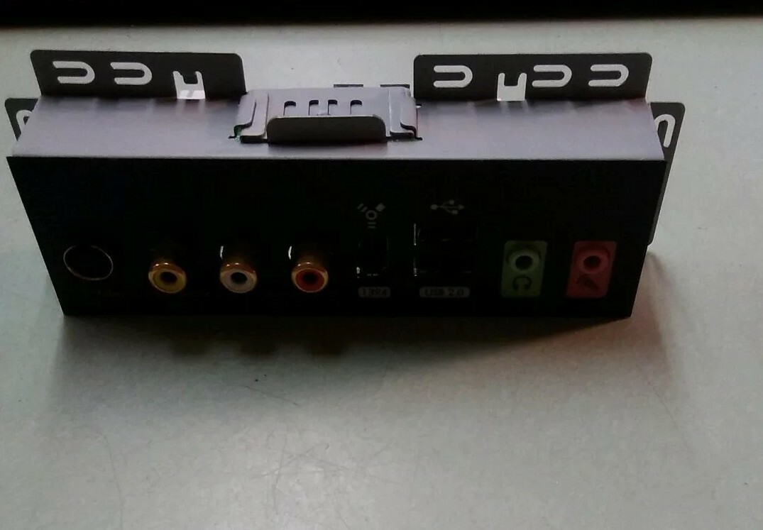 Hp media center m370n front card connectors audio H2212fI