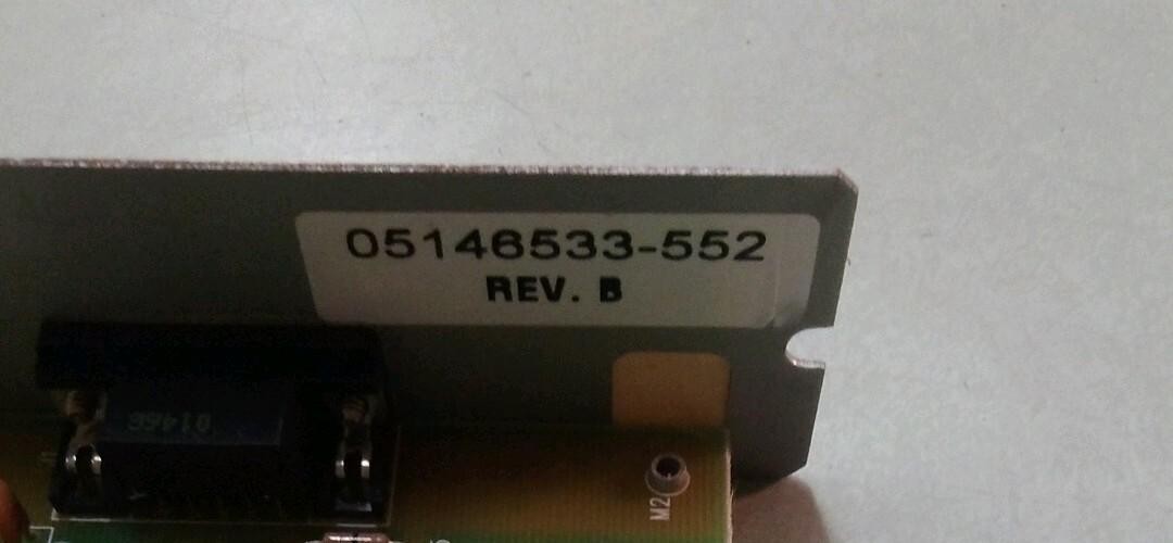 APC 05146340-0002 Rev B Comm Port IOIOI 05146533-552 Rev B
