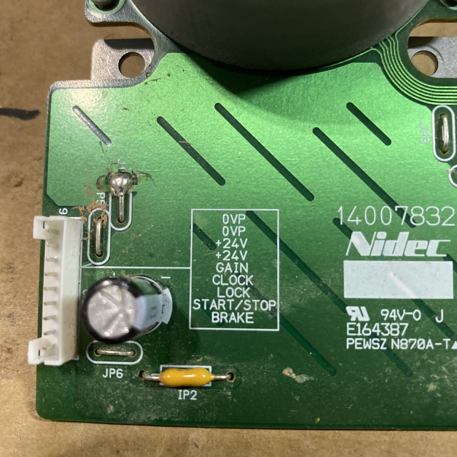 NIDEC MOTOR 48M035E035 DC24V E164387 14007832 – Free Shipping