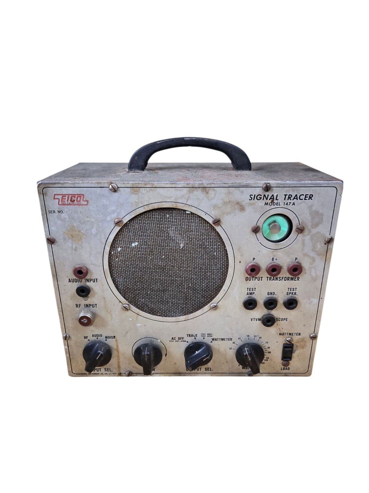Vintage EICO Signal Tracer Model 147A Untested Equipment FOR PARTS SEE