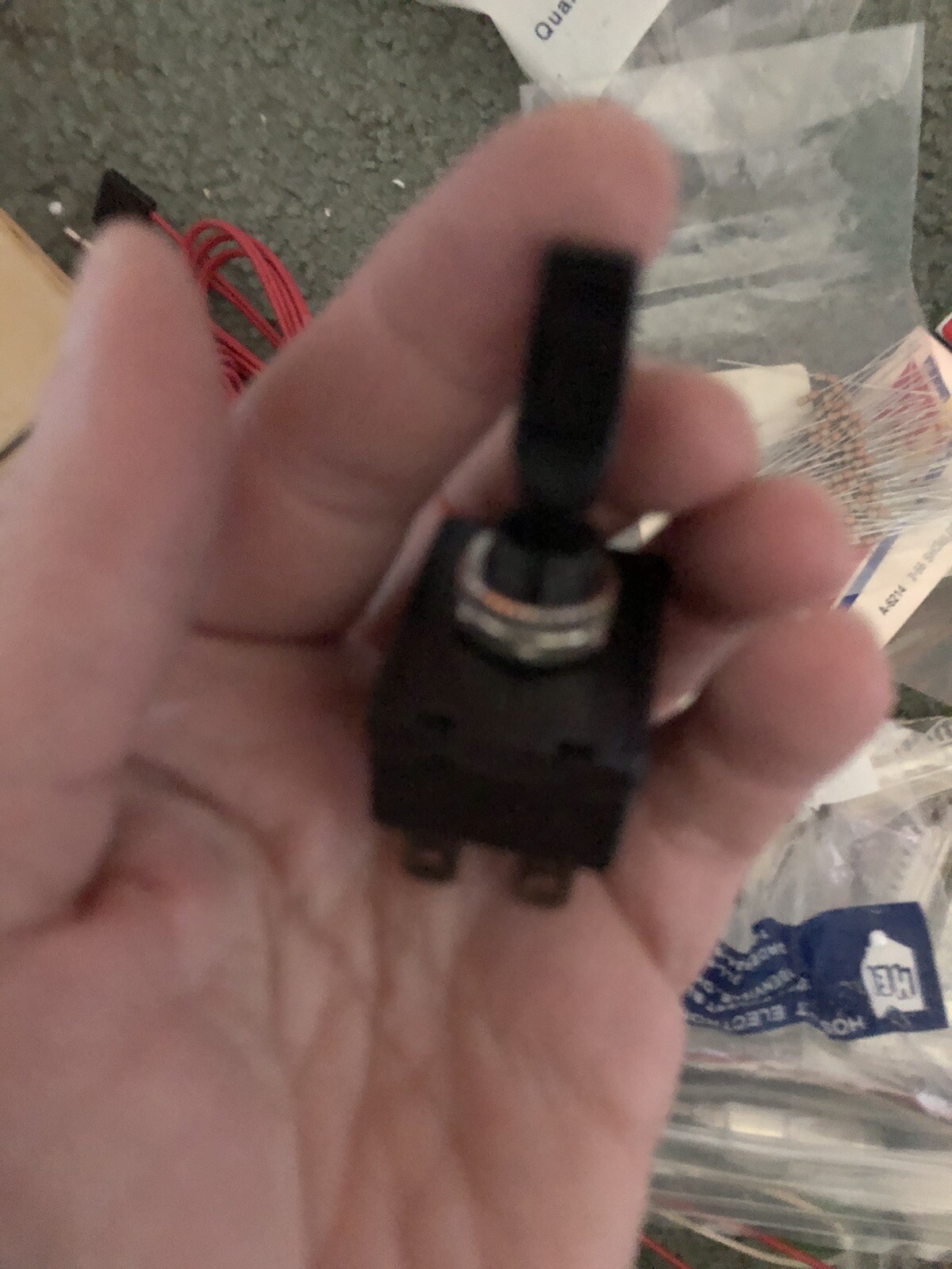Lot of electronics electronic parts switches ohms connectors cheater cord