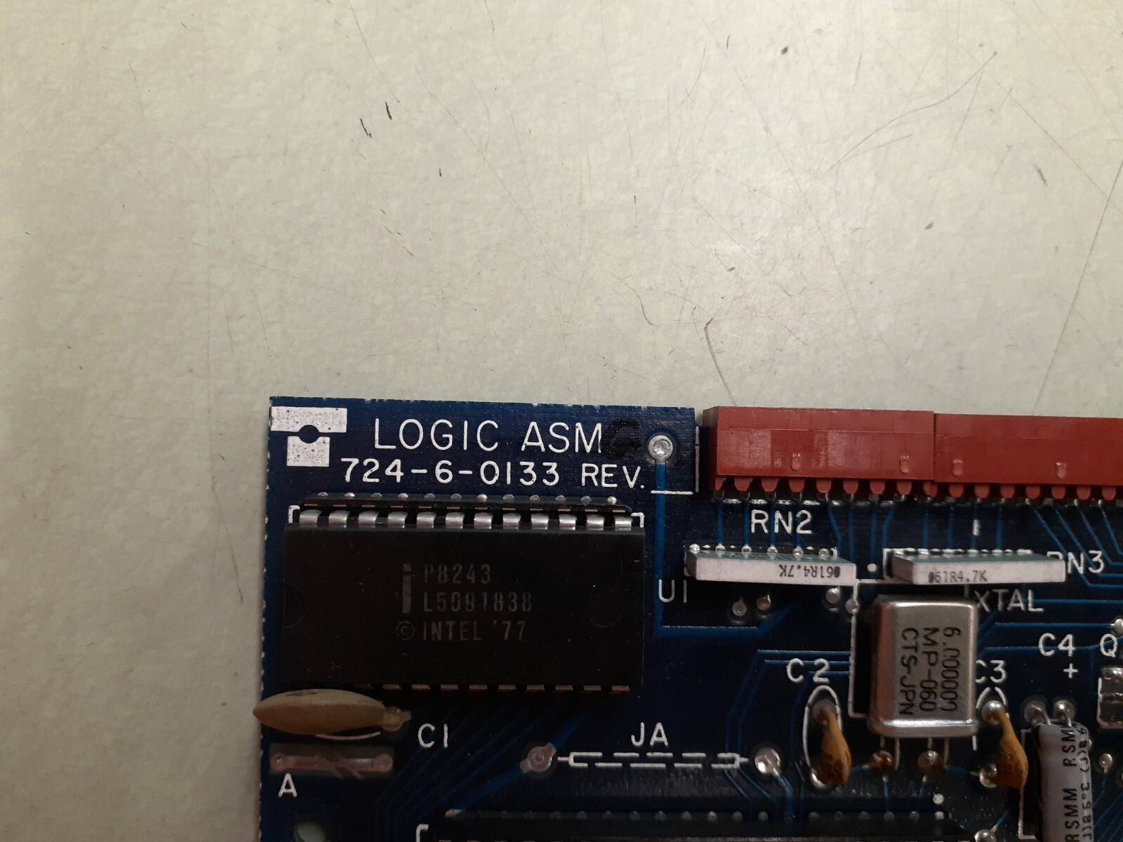 LOGIC ASM 724-6-0133 Board 724-3-0133