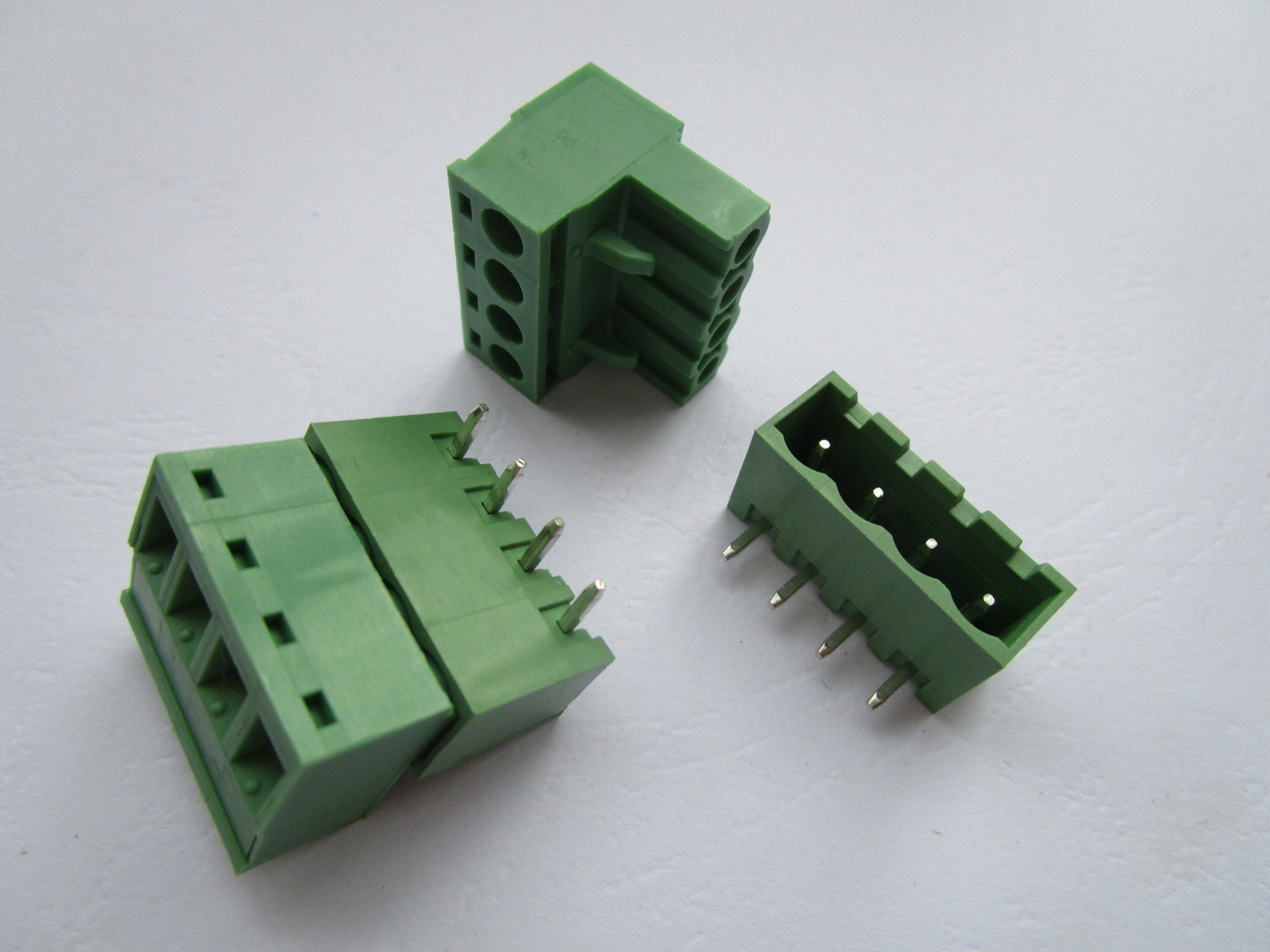 10 pcs Close Angle 4pin 5.08mm Screw Terminal Block Connector Pluggbale Type
