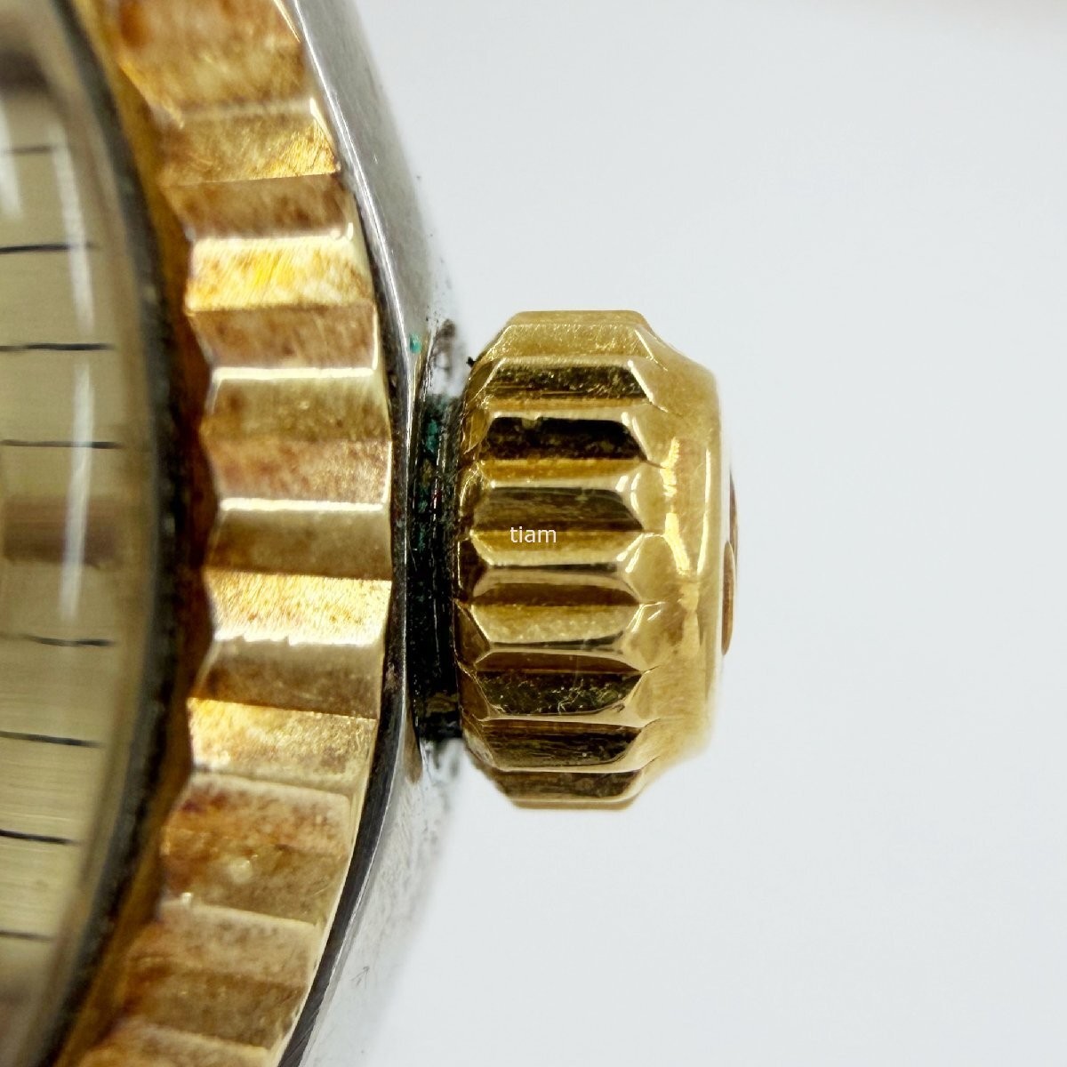 ROLEX 6917/3 Oyster Perpetual Date Stainless Steel Yellow Gold 1972 Automatic