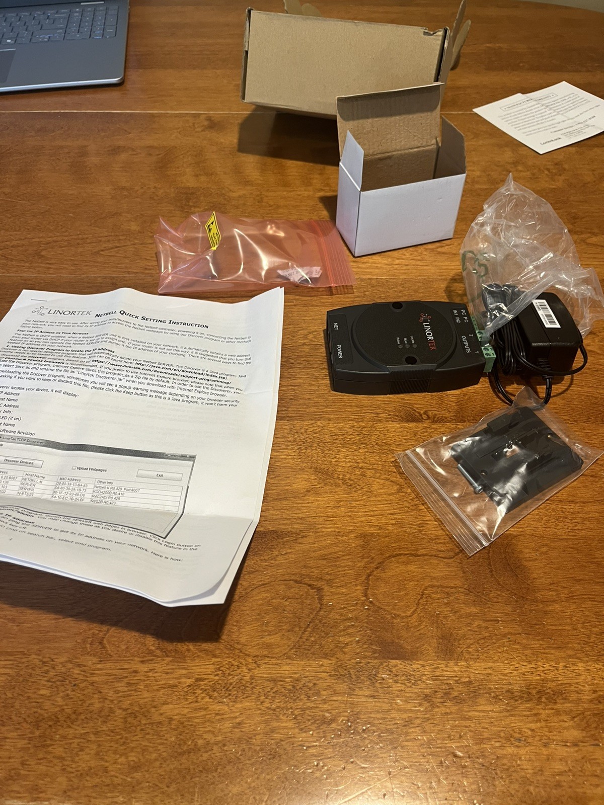 Linortek Netbell-2 TCP/IP Ethernet 2 Zone Bell Ringer Web-based Bell Controller