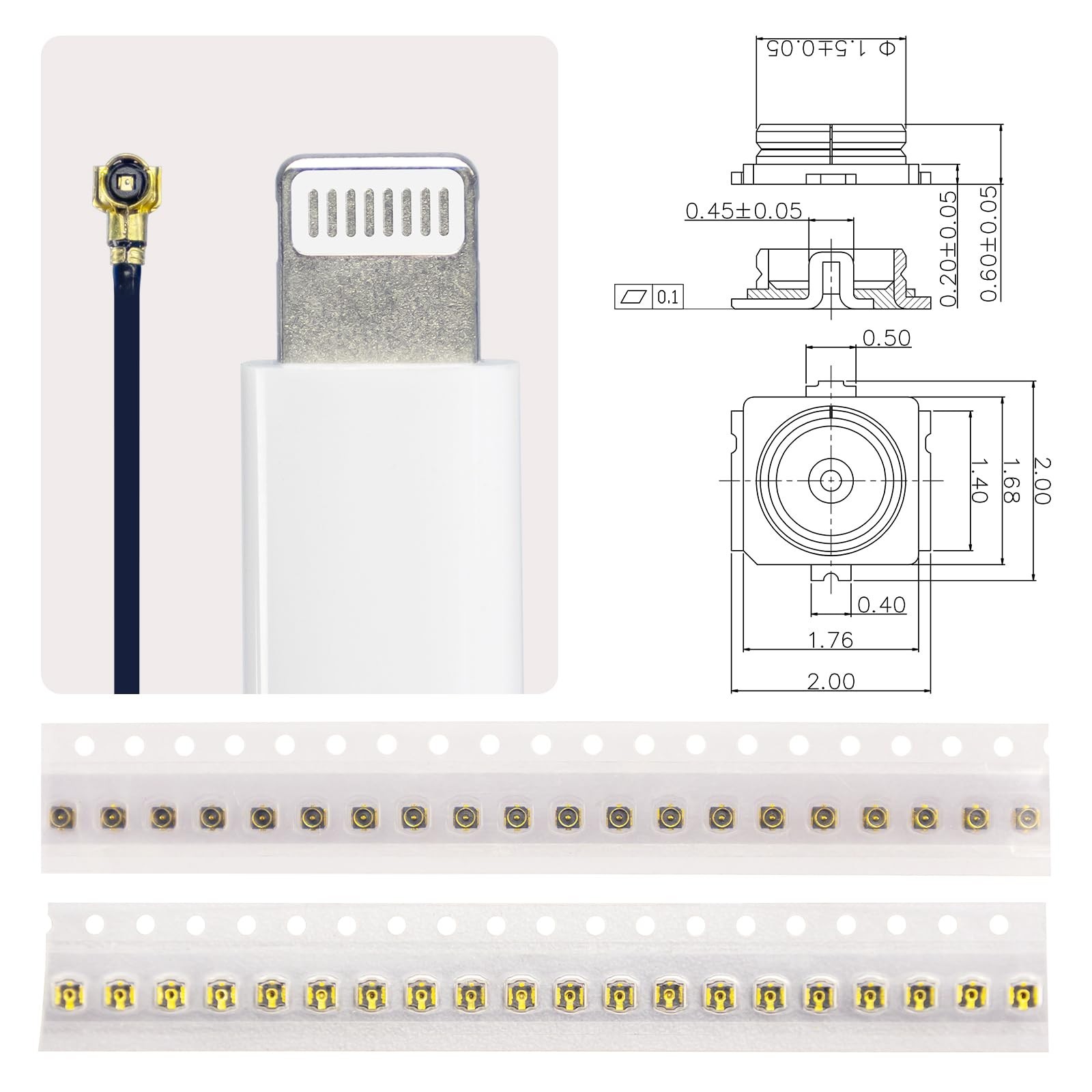 TUOLNK 5pcs 6inch SMA Female to U.fl/IPX Extension Cable SMA Female Jack Bulk…