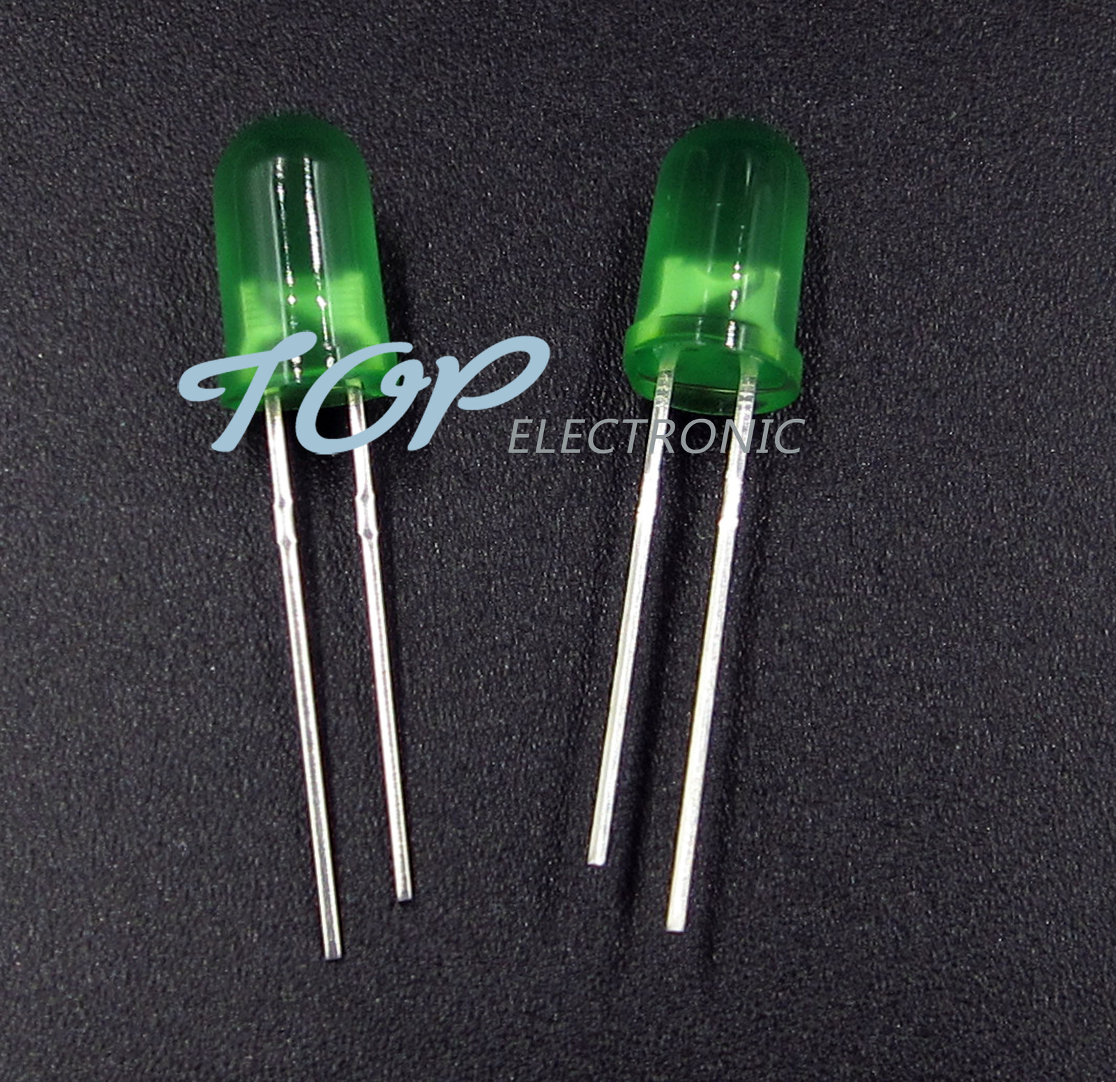 100Pcs LED F5 5MM Green COLOR Green LIGHT Super Bright Bulb Lamp