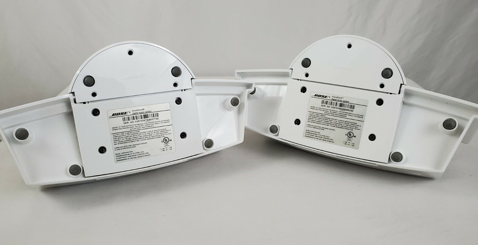 Bose Sounddock Series I Digital Music Systems, for Parts or Repair – Lot of 2